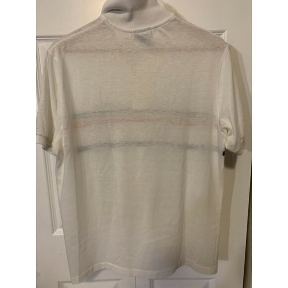 vintage 1980s rainbow polo t‎ shirt Men’s Sz L  Screen Mates - Picture 9 of 9